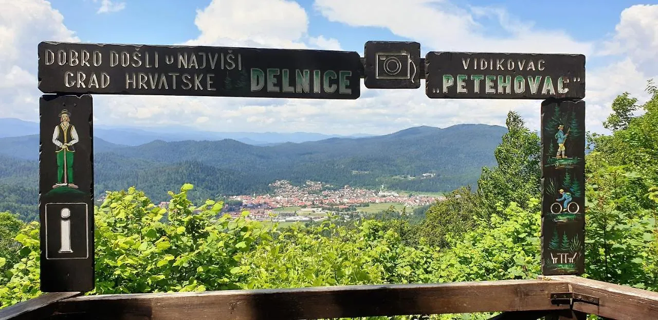 Villa Puhova Koliba à Delnice Chalet